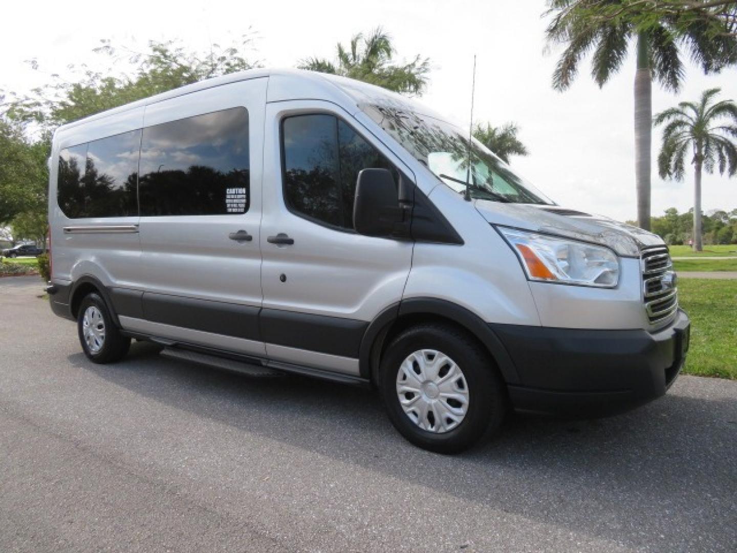 2015 Silver /Gray Ford Transit (1FBZX2CG0FK) , located at 4301 Oak Circle #19, Boca Raton, FL, 33431, (954) 561-2499, 26.388861, -80.084038 - Photo#6